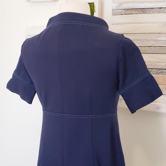 Laundry by Shelli Segal button detail mini dress 6 - Picture 7 of 12